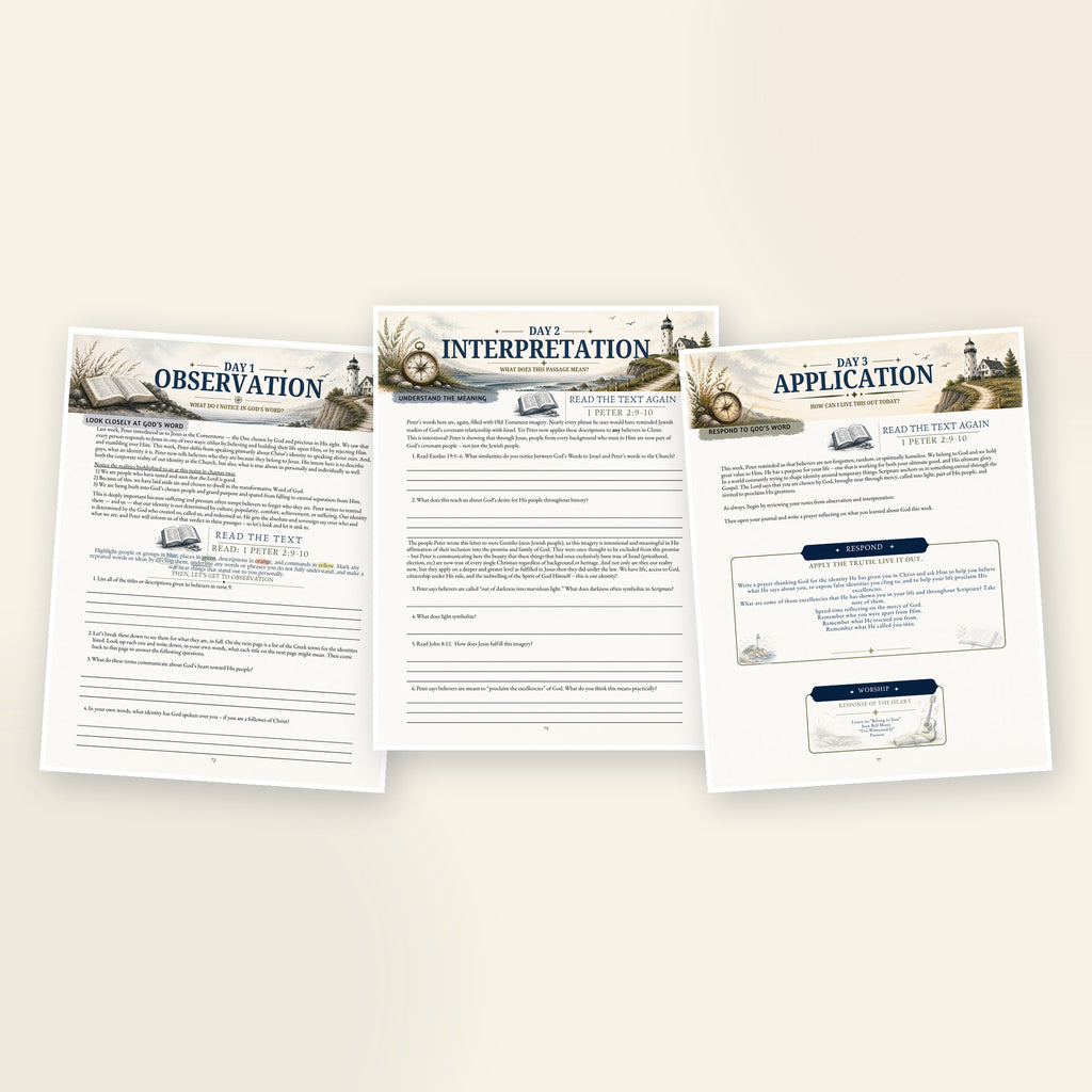 FaithFormed 1 & 2 Peter: High School Bible Curriculum (Print)