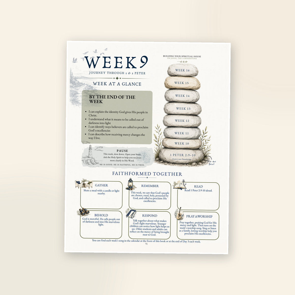 FaithFormed 1 & 2 Peter: High School Bible Curriculum (Print)