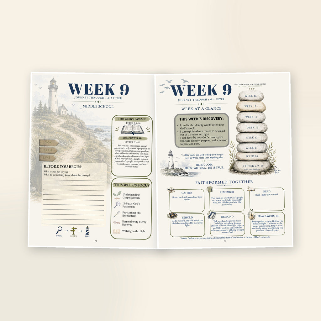 FaithFormed 1 & 2 Peter: Middle School Bible Curriculum (Print)