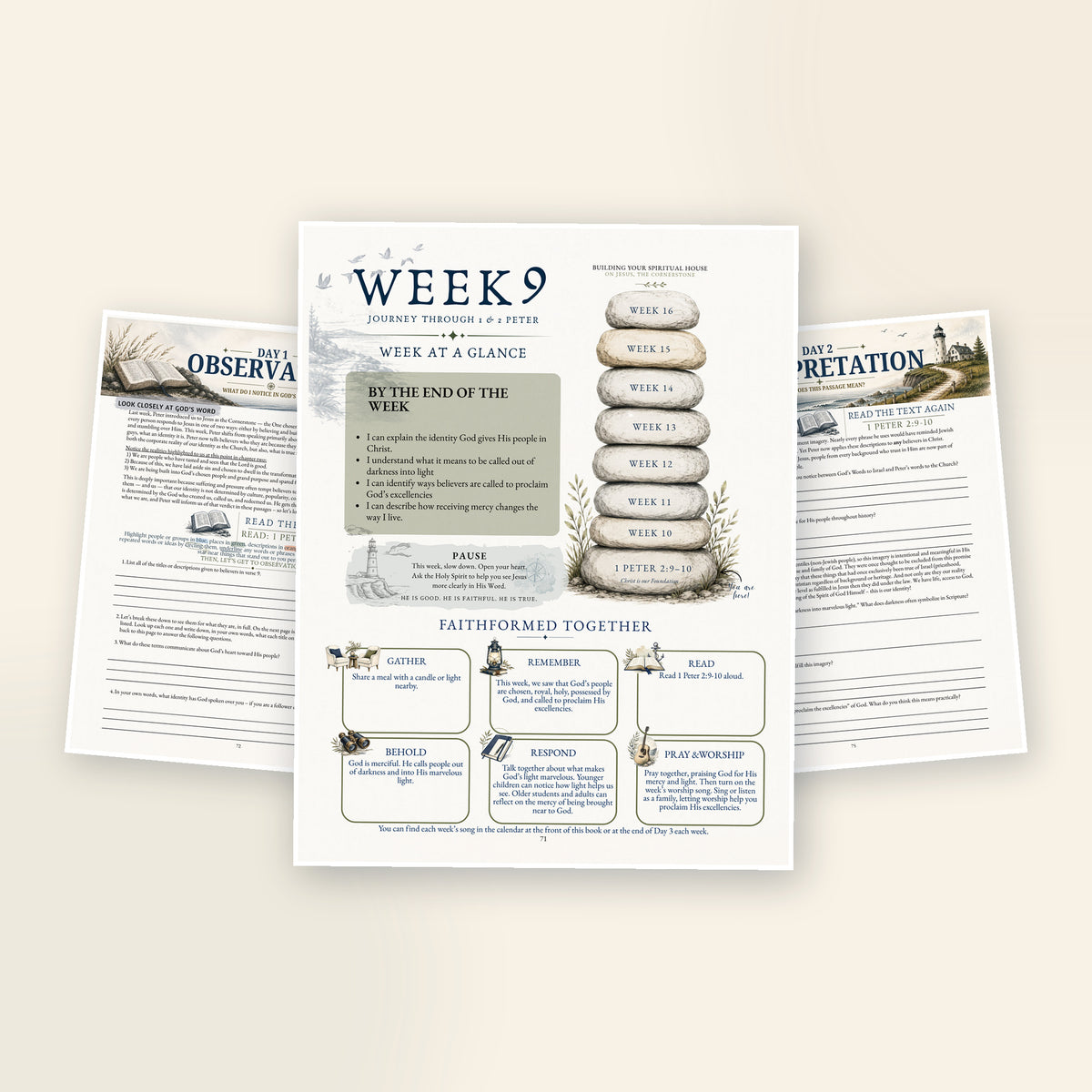 FaithFormed 1 & 2 Peter: High School Bible Curriculum (Print)